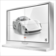 LCD透明展柜【110寸拼接一体式】